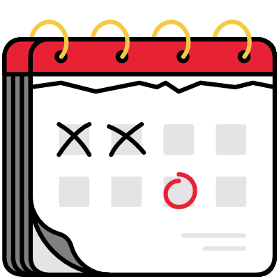 Calendrier de réservation
